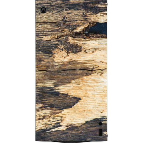 Blue Resin Wood XBox Series X Digital Edition Console Skin